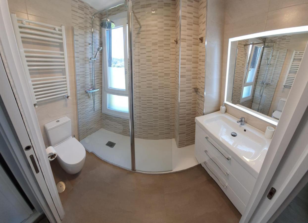 Apartamento 3 Habitaciones Miramar, Luanco Bagian luar foto
