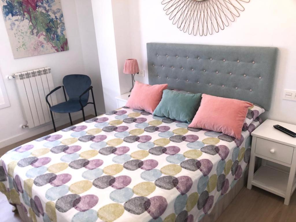 Apartamento 3 Habitaciones Miramar, Luanco Bagian luar foto