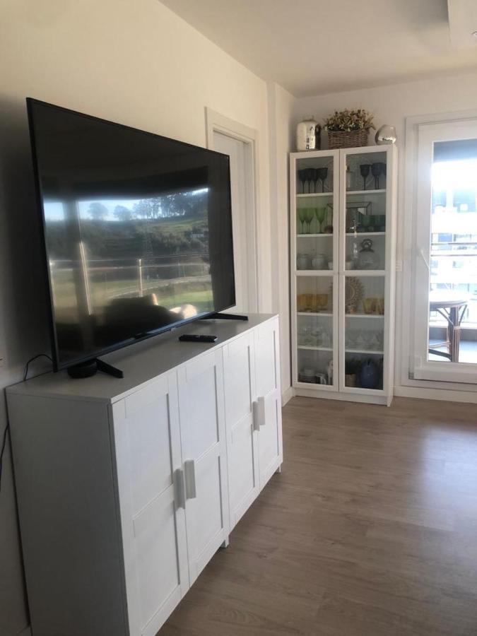 Apartamento 3 Habitaciones Miramar, Luanco Bagian luar foto